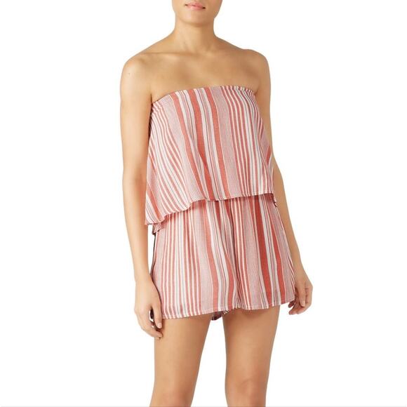 Minkpink Ocean Side Stripe Romper S - Picture 1 of 10